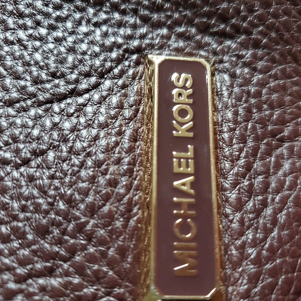 Michael Kors Barolo Lexington Shoulder bag, Brown pebble leather. Gorgeous. - Picture 13 of 13